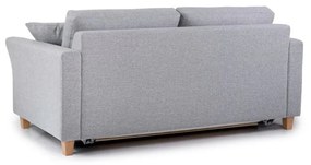 Сив разтегателен диван 190 cm Sonia - Scandic