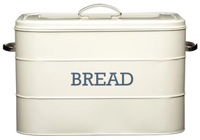 Кутия за хляб от крем-калай Nostalgia Living Nostalgia - Kitchen Craft