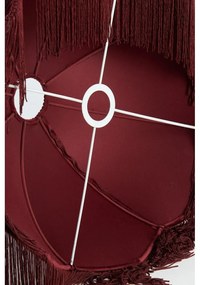 Абажур цвят бордо ø 45 cm Malacia – Light &amp; Living
