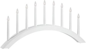 Бяла коледна светлинна украса Avento – Markslöjd