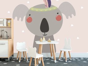 Тапет – Коала с индианско перо