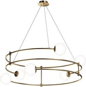 Таванно осветление Maytoni Balance-Gold-Височина: 32 cm Диаметър:81.2 cm