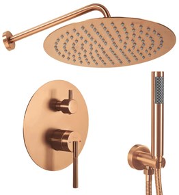 Душ система за вграждане Rea Argon Brush Copper