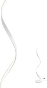 Redo 01-1797 - Димируема LED подова лампа TORSION LED/24W/230V бяла