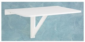 Бяла сгъваема маса за стена , 56 x 80 cm Trento - Støraa