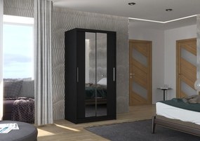 Гардероб Drogo 100 Sliding-Black