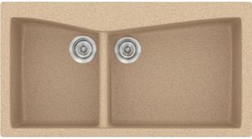 Мивка Sanitec 326-Granite Beige