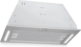 Klarstein Down Under 60, абсорбатор, за вграждане, 60 cm, 590 m³/h, LED, неръждаема стомана