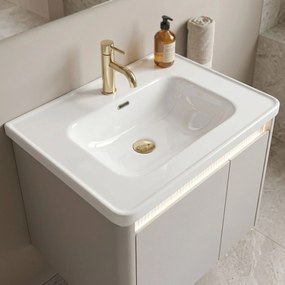 Комплект мебели за баня с мивка DE07-60 Beige 60CM
