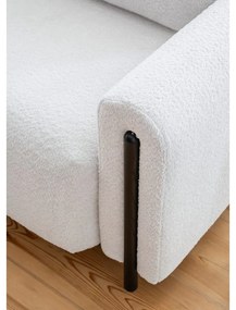 Сив сгъваем/с място за съхранение диван от прежда с примки от букле 244 cm Arcadova – ELTAP