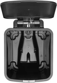 Кош за боклук с педал Brabantia StepUp 1008476, 10 л, Екологични материали, Голям отвор, Тъмносив