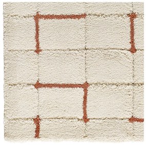 Килим в тухлен и кремав цвят 200x290 cm Brenda – Universal