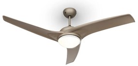 Klarstein FIGO вентилатор за таван 52" 55W лампа 2X42W дистанционно управление титан
