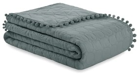 Сиво покривало за легло 220x240 cm Meadore – Restilo