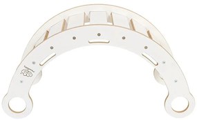 Бяла люлка от масивен бор 39x75x38 cm Montessori – Meowbaby