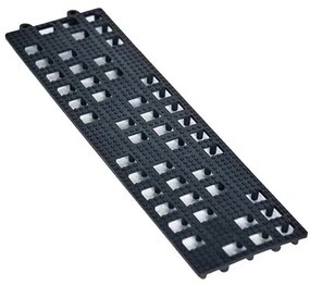 Бар мат/антислип подложка с клик система 31x9xh1.2см черен (JD-BMM)