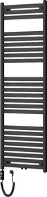 Mexen Uran електрически радиатор 1800 x 600 mm, 900 W, черен - W105-1800-600-2900-70