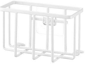 Бяла метална стойка за перилни препарати без пробиване Film Hook – YAMAZAKI