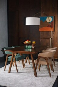 Трапезна маса с ясенов плот 95x180 cm Adamello – Dutchbone