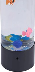 Тръба с балончета черна 30 см вкл. LED RGB - Sealife