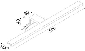 стенна лампа LED Voir