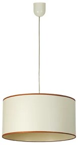 Пендел ХОЛИДЕЙ, ø400, крем, абажур Текстинел Крем-2, 1xE27