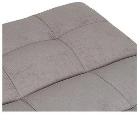 Светлосив шенилов разтегателен диван 178 cm – Ixia