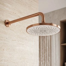 Кръгла душ глава REA JS-021BRG Brush Copper