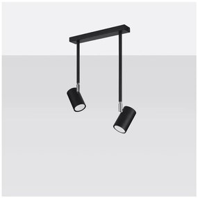 Черен прожектор 10x30 cm Jones – Sollux