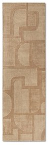 Бежова ръчно изработена вълнена пътека 80x250 cm Alexis – Villeroy&amp;Boch