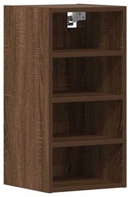 854172 vidaXL Шкаф окачване Riga Кафяв дъб 30x29,5x60 cm Инженерна дървесина