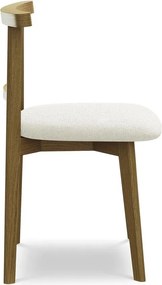 Кремав трапезен стол от масивна дървесина Ohelo – Makamii