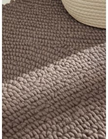 Ръчно изработена вълнена пътека кафяво-сива 80x300 cm Eleni Taupe – Hanse Home