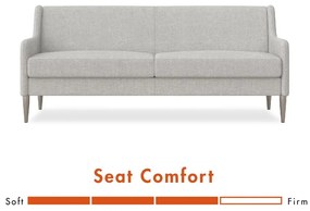 Сив диван 190,5 см Virginia - CosmoLiving by Cosmopolitan