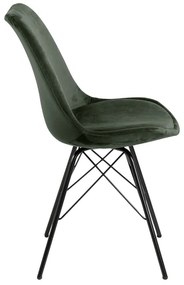 Тъмнозелен стол за хранене Eris - Actona