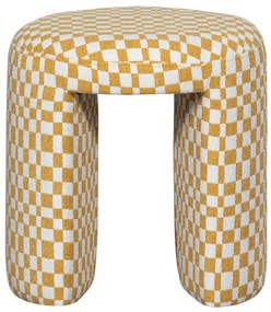 Жълт тапициран стол Charlie – WOOOD