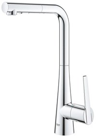 Кухненски кран Grohe Zedra-Glossy Silver