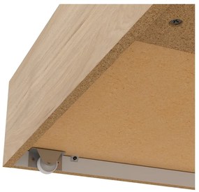 Чекмеджета за под леглото в комплект от 2 бр. в естествен цвят Naia – Tvilum