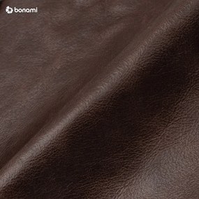Тъмнокафяв кожен диван , 173 см Musso - MESONICA