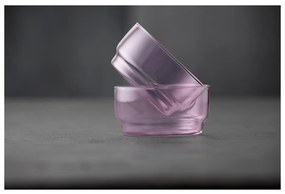 Розови стъклени купички в комплект от 2 бр. 500 ml Torino – Lyngby Glas