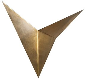 Стенна лампа в златисто Bird – Opviq lights