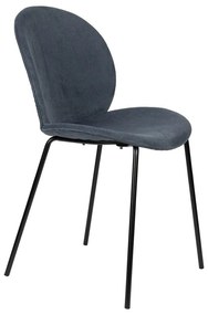 Тъмносини трапезни столове в комплект от 2 броя Bonnet - Zuiver