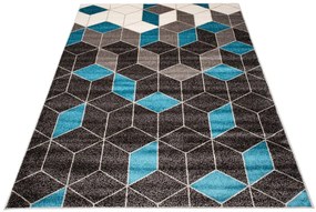 Модерен килим с геометричен модел Ширина: 120 см | Дължина: 170 см