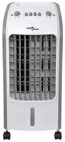 50483 vidaXL Преносим въздушен охладител 80 W 4 л 25x26x56 см