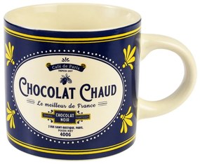 Тъмносиня/кремава керамична чаша 350 ml Chocolat Chaud – Rex London