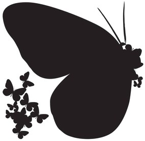 Декоративни стикери за стена Butterflies Silhouettes Ango