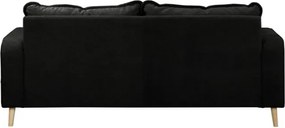 Черен диван 193 cm Beata - Ropez