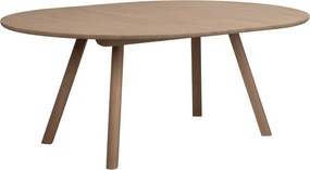 Кръгла сгъваема трапезна маса от масивен дъб ø 140 cm Clapperton – Rowico