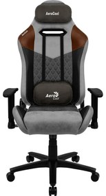 Стол за игри Aerocool DUKE AeroSuede 180º Черен Сив