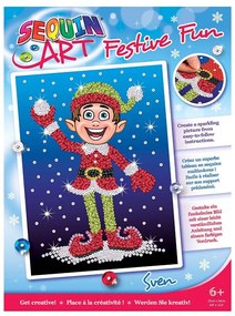 Sequin Art - Изкуство с пайети, Елфът Свен